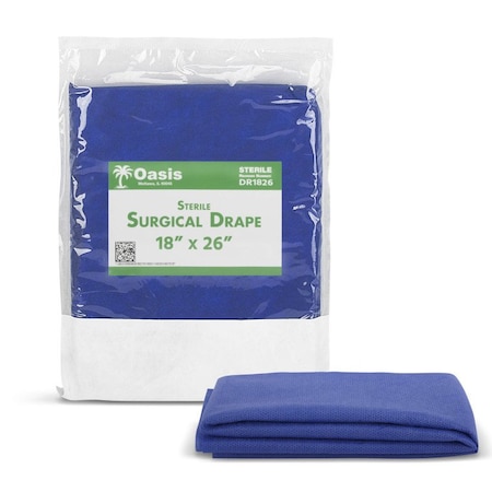 Oasis Sterile Surgical Drape, 18in x 26in DR1826